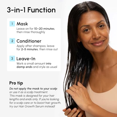 Smoothing action reduces frizz and visible split ends
