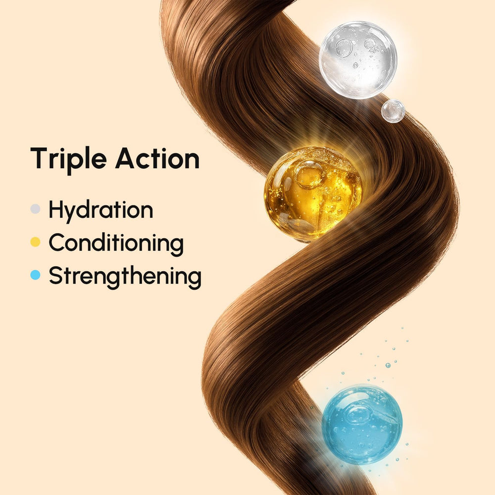 MAREE Deep Conditioning Mask silky smooth finish after treatment.