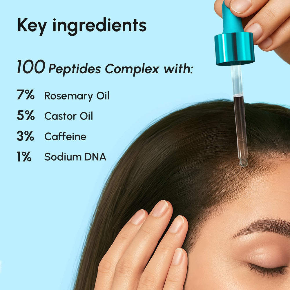 MAREE Dry scalp-serum application on scalp shows refreshing, non-greasy texture.