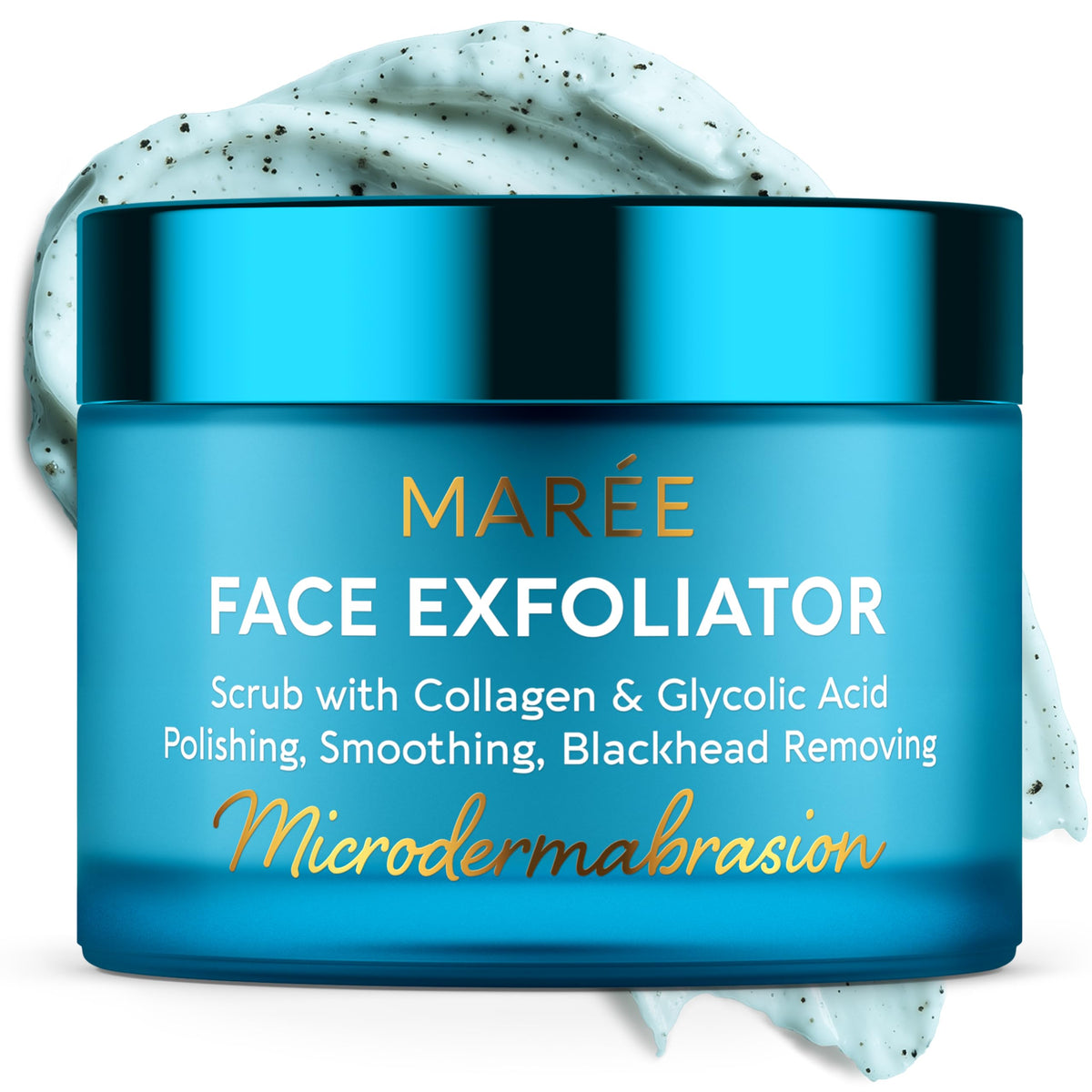 MAREE exfoliante facial texturas suaves para una piel suave y radiante
