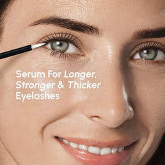 MAREE Eyelash Serum brush applicator for precise daily application.