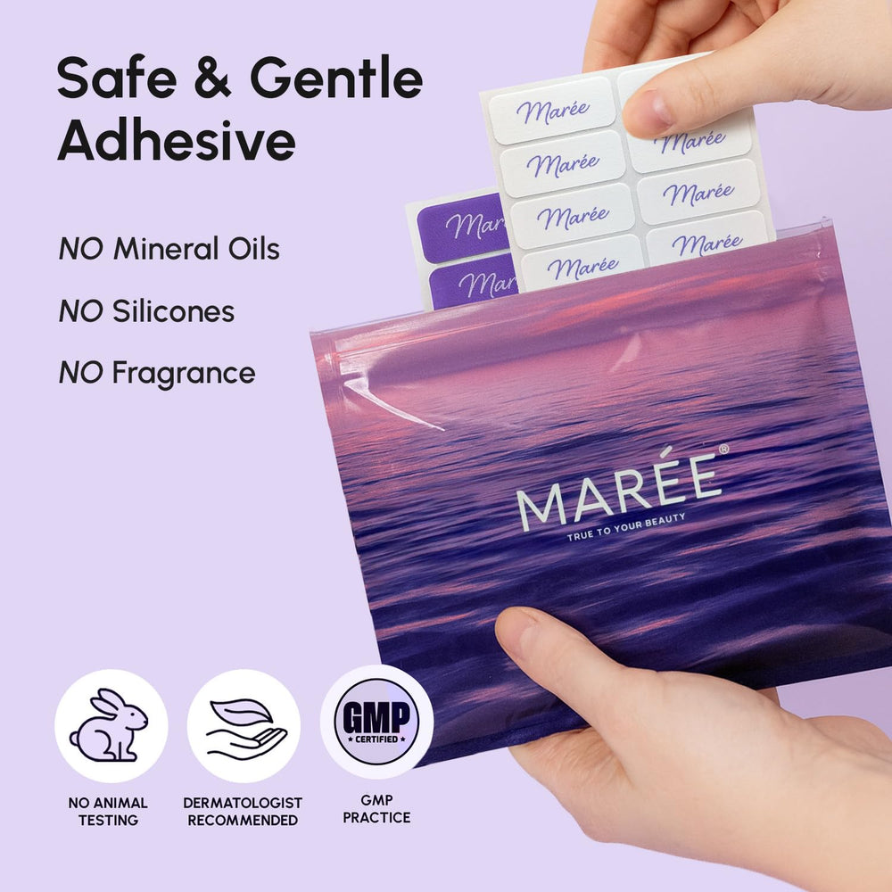 MAREE parche noche: uso nocturno para aspecto más fresco al despertar.