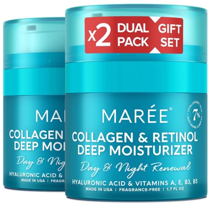 MAREE Face Moisturizer bottle front view for hydrated, refreshed skin