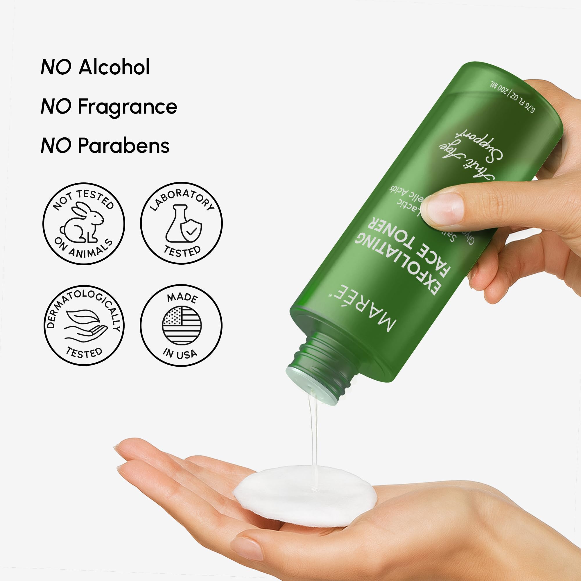 MAREE Gentle exfoliation with hydration without dryness