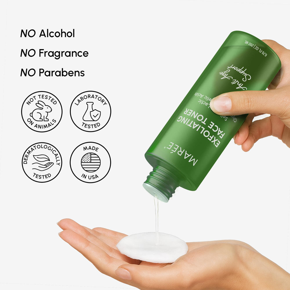 MAREE Gentle exfoliation with hydration without dryness