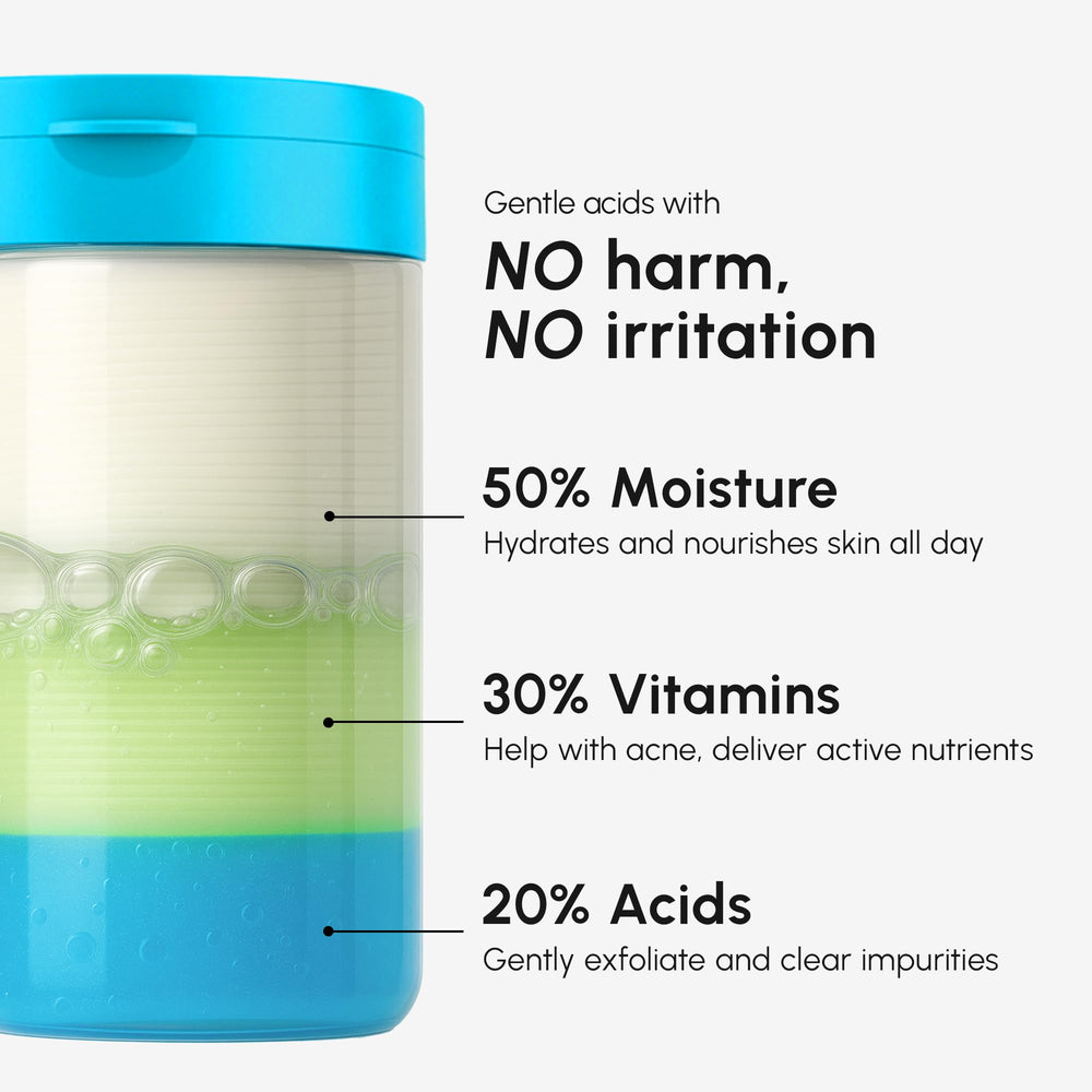 MAREE Glycolic Pads Niacinamide aiding even skin tone