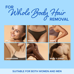 MAREE Hard Wax Beads bikini area application for precise comfortable at home waxing