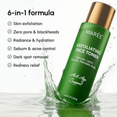 MAREE Hyaluronic acid infusion demonstrates gentle hydration during exfoliation