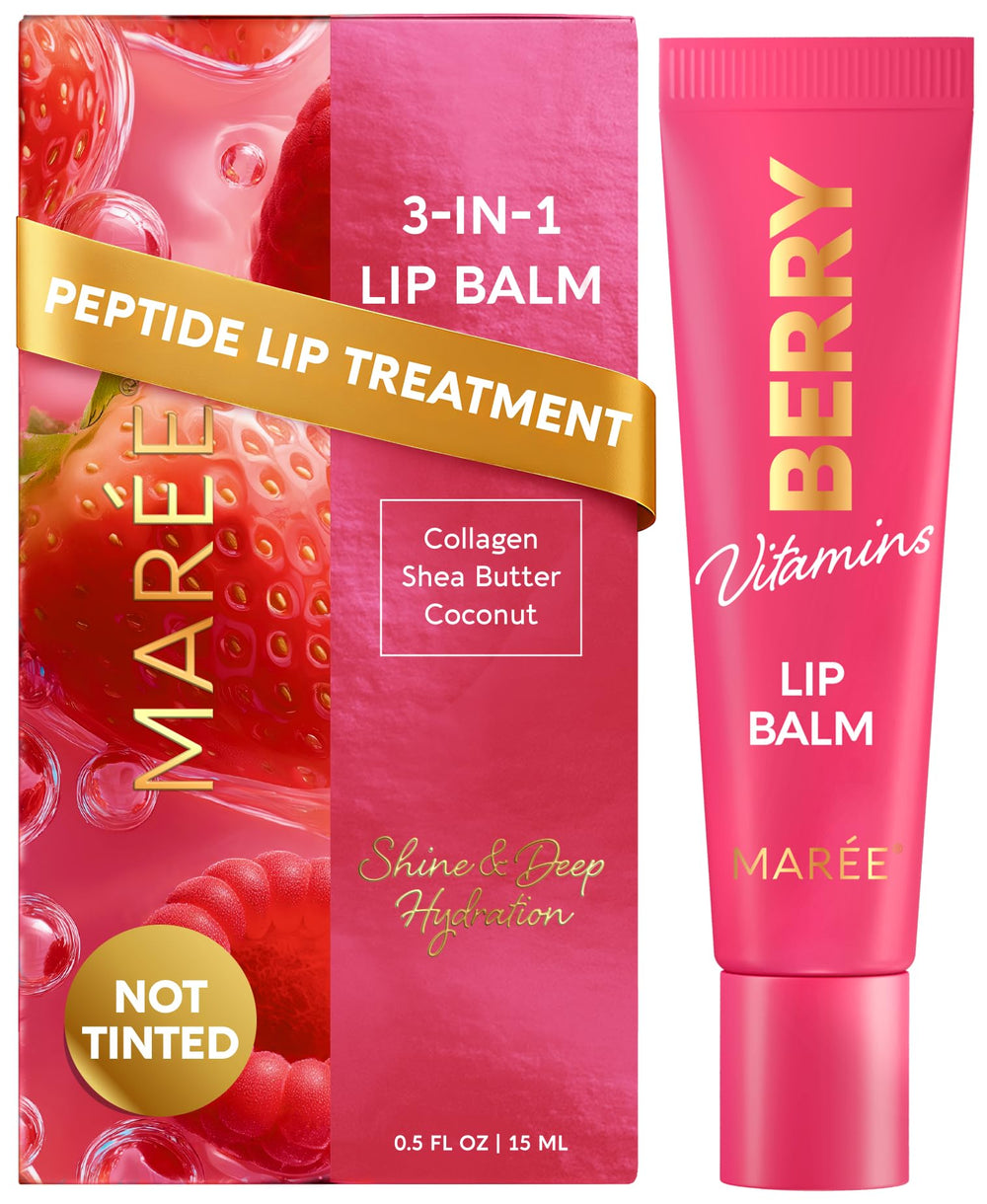 MAREE Lip Balm Hydrating in squeeze tube for daily moisture.