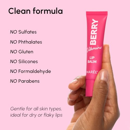 MAREE hydrating lip balm helps address very dry lips with comfort.