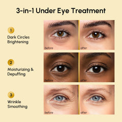 MAREE mascarilla de ojos con perla e hialuronato para hidratación