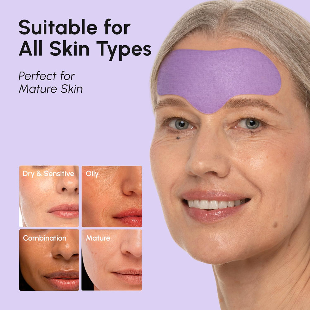 MAREE parche antiarrugas con tecnología de cinta para rostro.