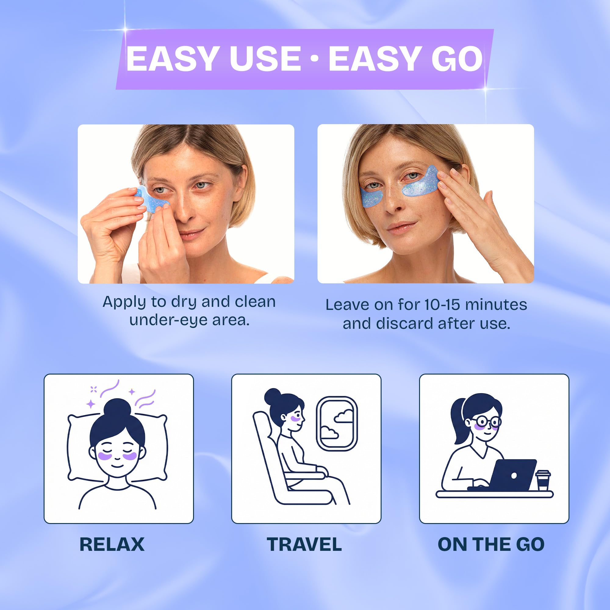 Parches OJOS MAREE, regalo ideal para mujeres y autocuidado.
