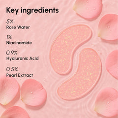 MAREE Pink Eye Gels two patches under-eye for quick refresh