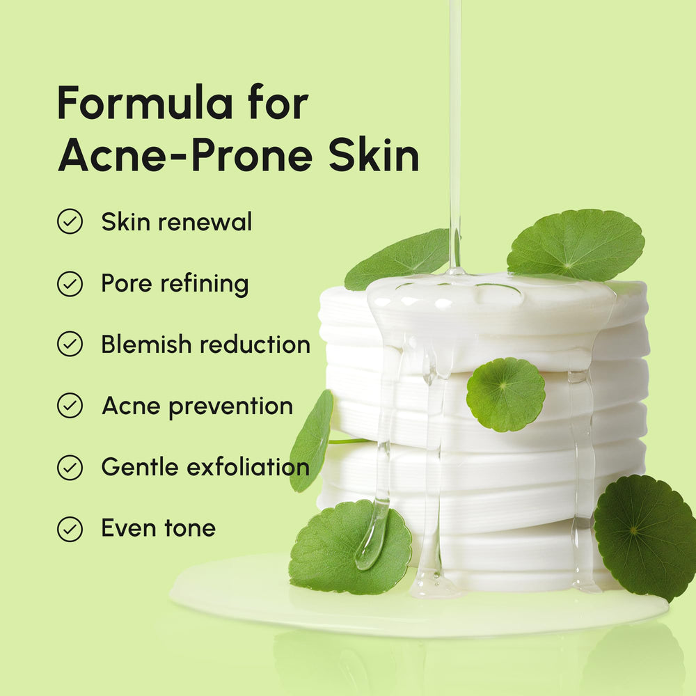 MAREE salicylic acid pad targets pores for clearer-looking skin.