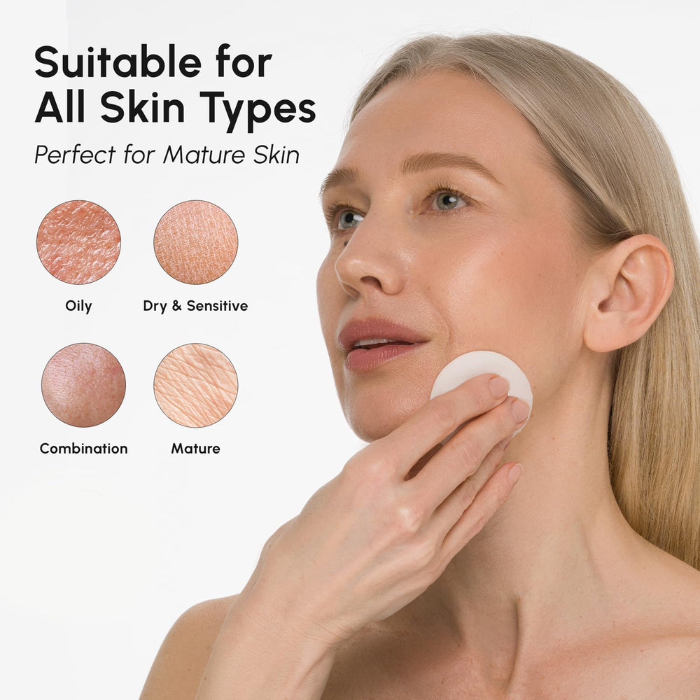 MAREE Hydrating toner pad supports skin barrier and firming feel.