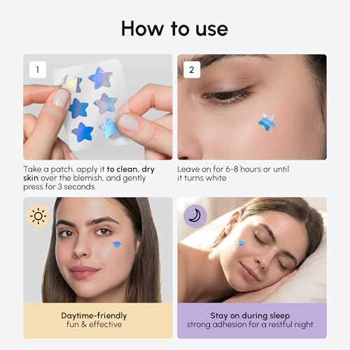 Gift-ready packaging of MAREE star patches for teens
