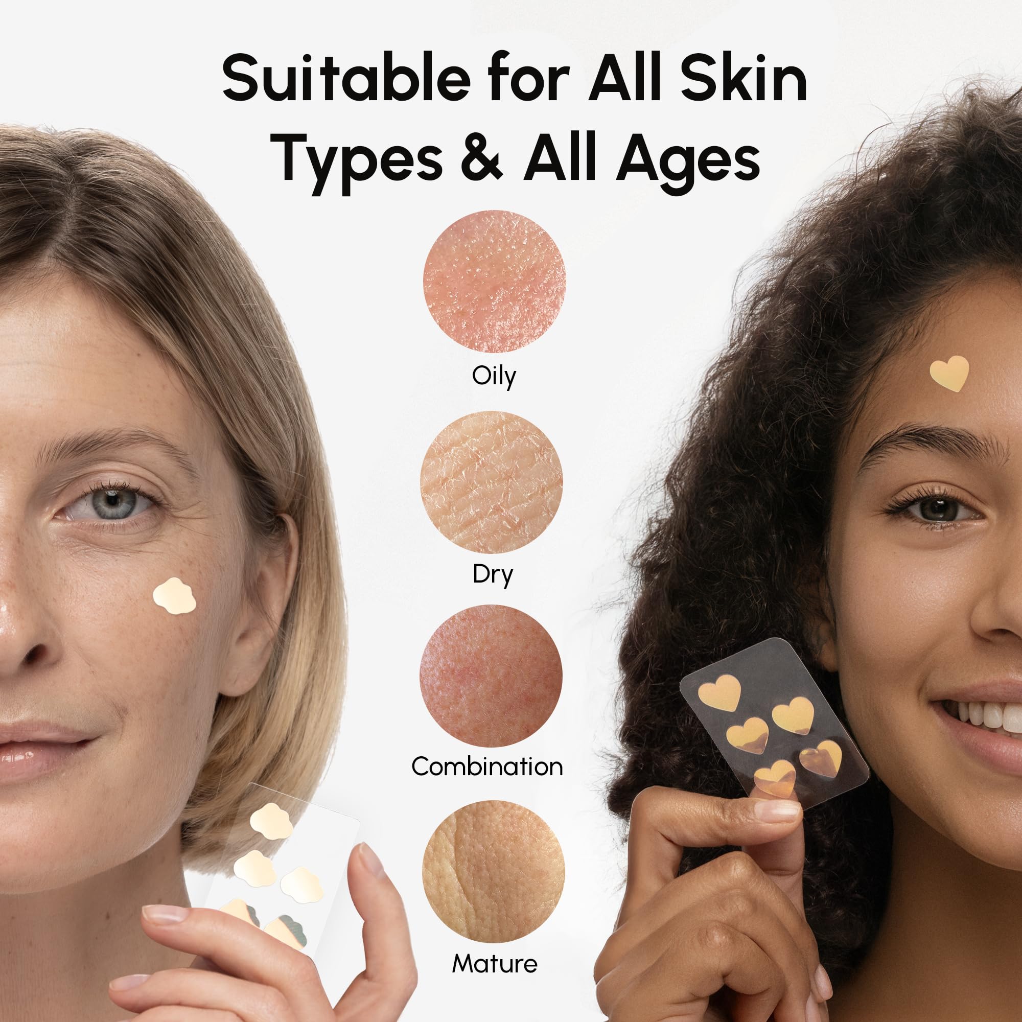 Salicylic acid in MAREE patches targeting blemishes with care