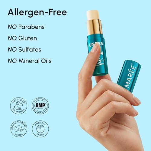 Compact, on-the-go use of MAREE balm during a busy day