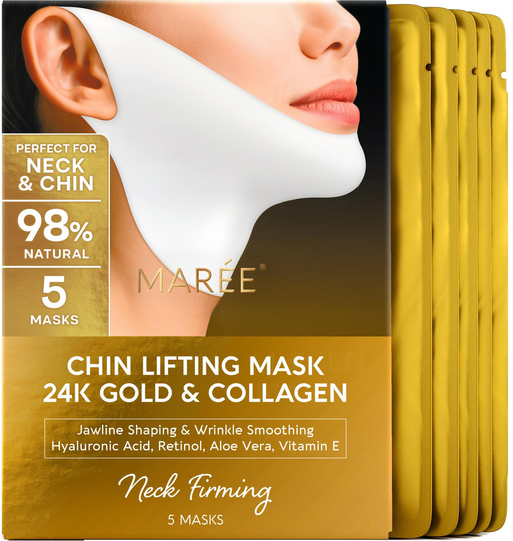 MAREE V Line Lifting Mask hydrogel texture delivers premium hydration and a smooth feel.