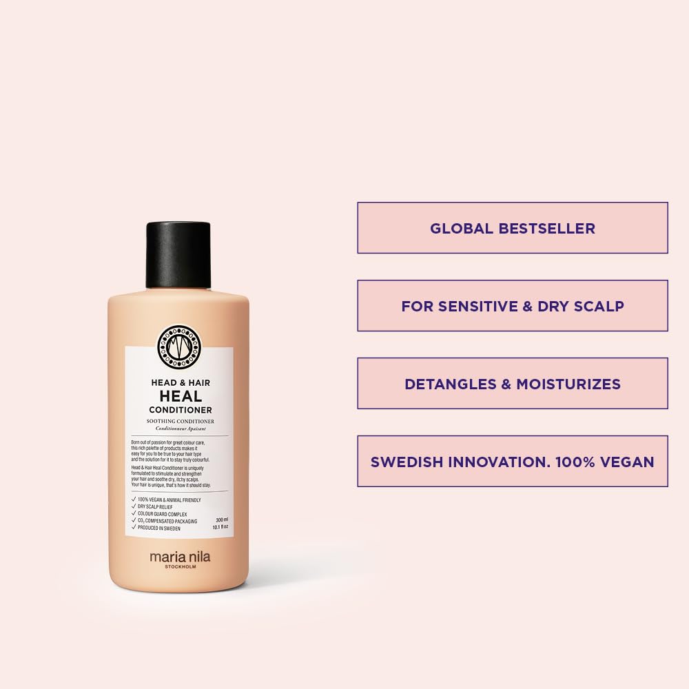 Aloe vera leaf emphasizes natural soothing ingredient inside the conditioner.