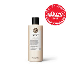 Maria Nila Head & Hair Heal Shampoo lather cleanses while balancing the scalp