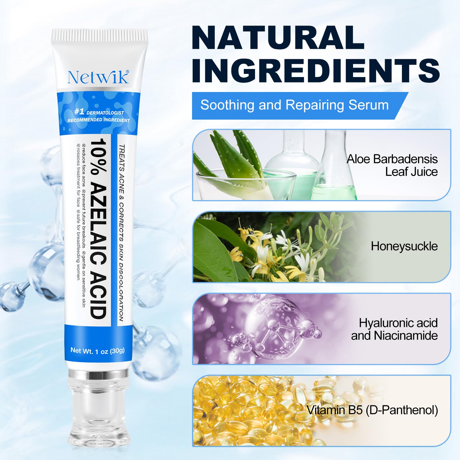 Marianp Azelaico 10% crema rostro tono más uniforme