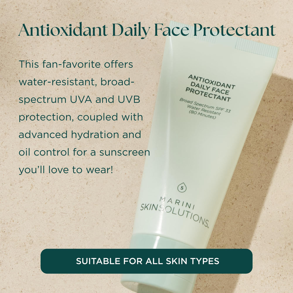 Marini SkinSolutions sunscreen label close-up highlighting cruelty-free, USA-made protection.