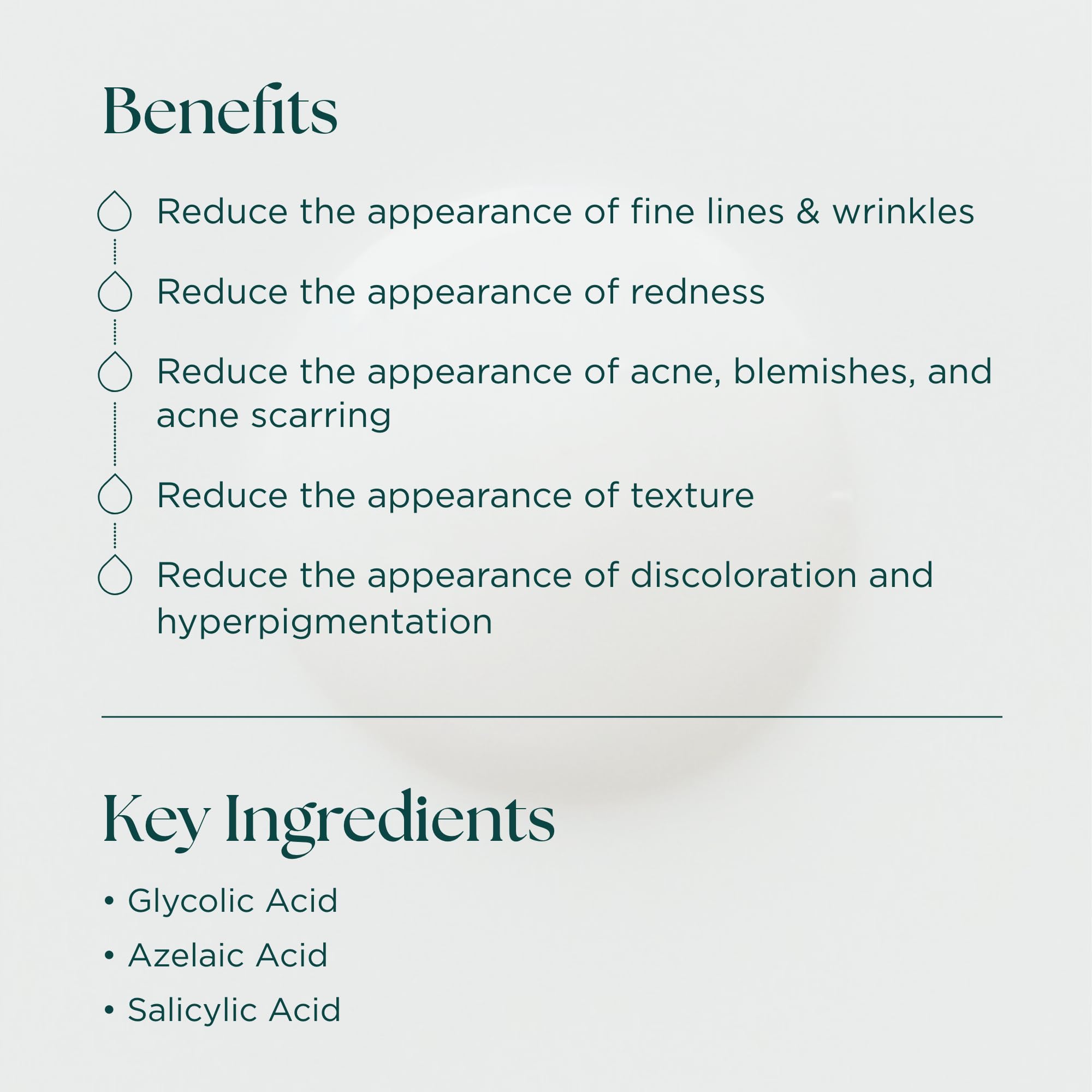 Applying Bioclear Face Lotion sparingly to the face as part of a morning and evening routine.