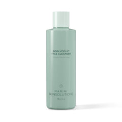 Marini SkinSolutions Bioglycolic Face Cleanser bottle for gentle daily exfoliation.
