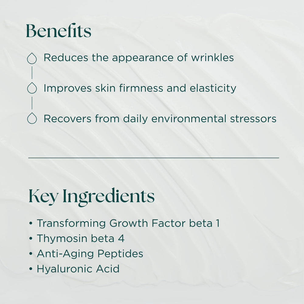 Marini SkinSolutions Transformation Face Cream label highlighting key ingredients and safety