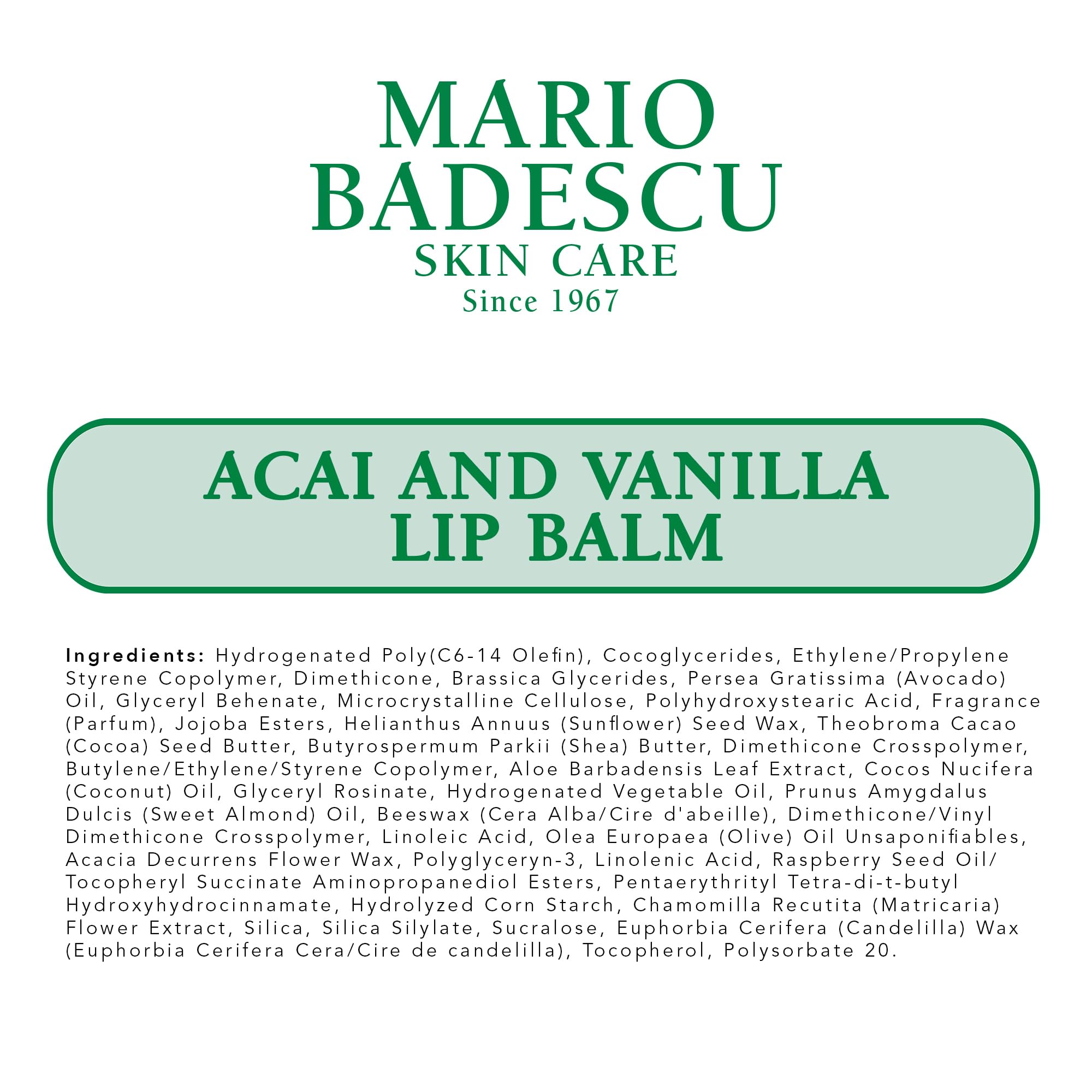 Closeup of creamy texture of Mario Badescu lip balm