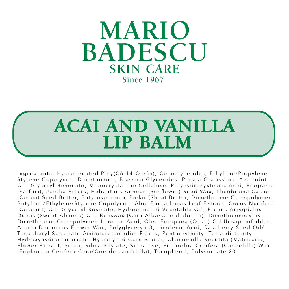 Closeup of creamy texture of Mario Badescu lip balm