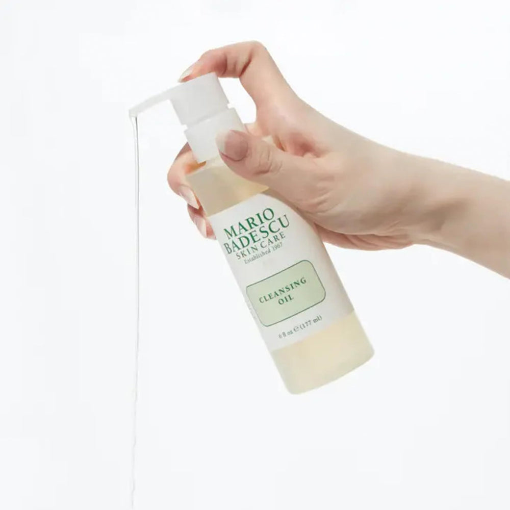 Aceite de arroz nutritivo de Mario Badescu, humecta la piel.