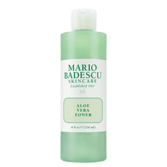 Mario Badescu Aloe Vera Toner, botella de 237 ml, hidratación suave para piel seca.