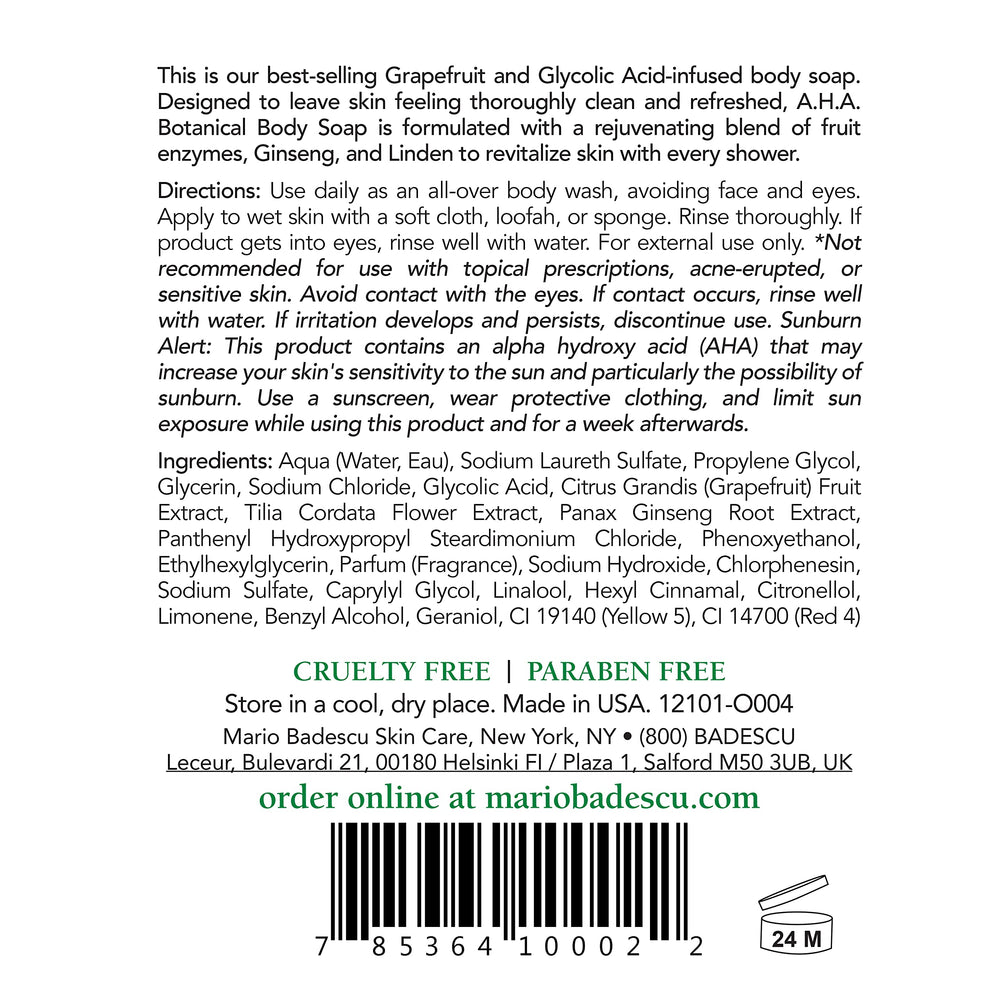 Aroma cítrico refrescante de toronja para una experiencia de baño.