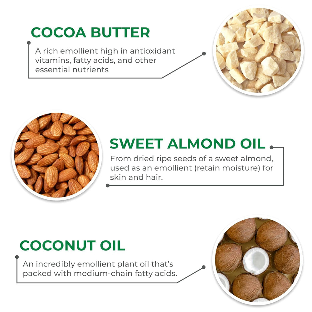 Ingredientes clave: cacao, coco y aceite de almendra en el Bálsamo Rosa de Mario Badescu.