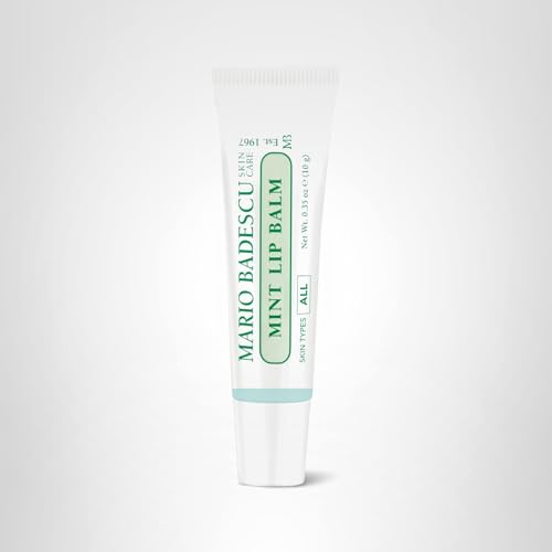 Tamaño 0.35 oz del bálsamo de Menta de Mario Badescu para llevar.
