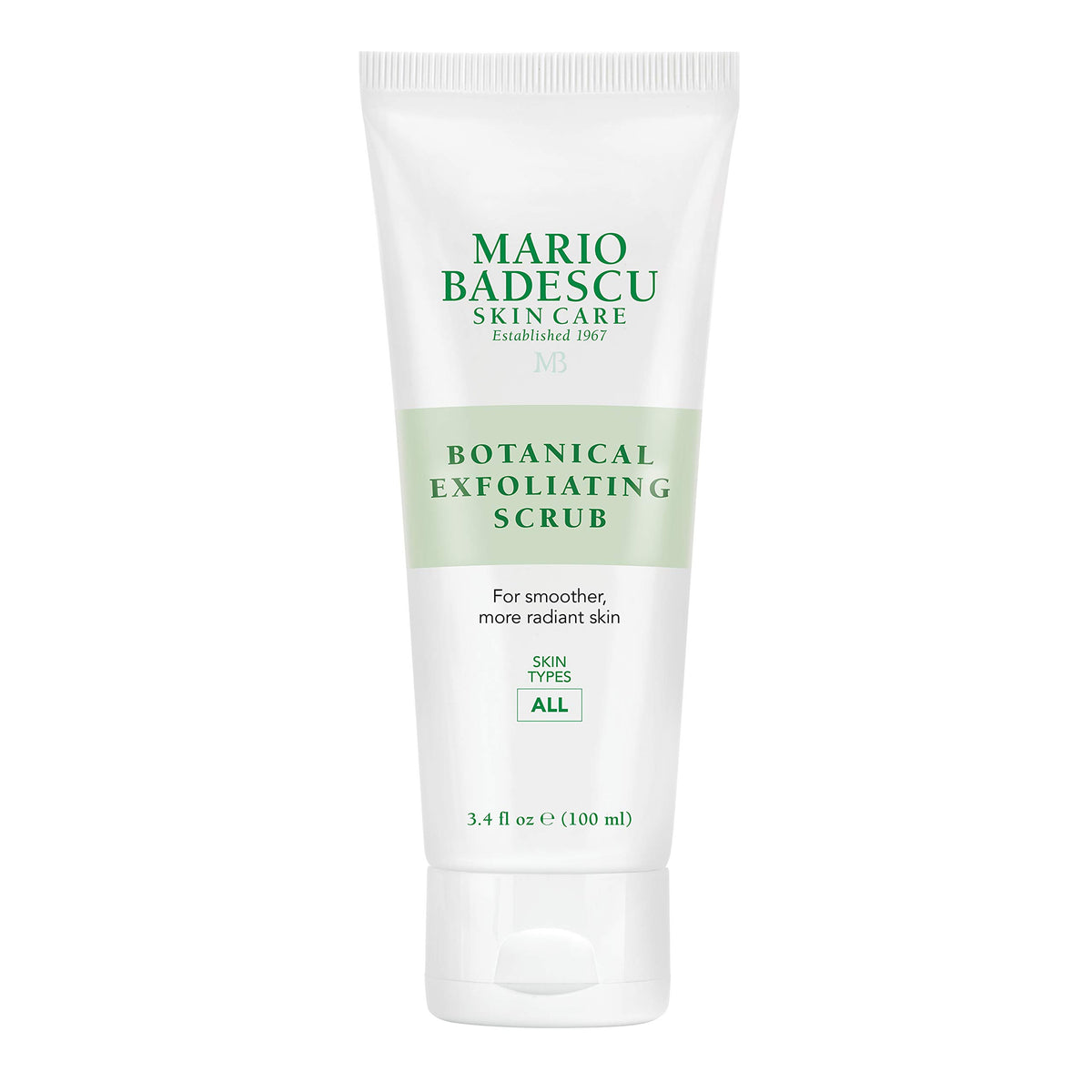 Mario Badescu Botanical Exfoliating Scrub with Ivory Palm Seeds for smoother skin
