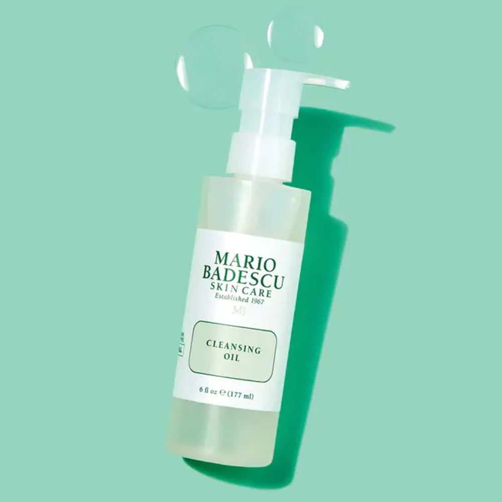 Mario Badescu desmaquillante aceite para ojos, elimina maquillaje resistente al agua.