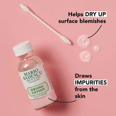 Mario Badescu Drying Lotion nightly routine supports overnight drying.