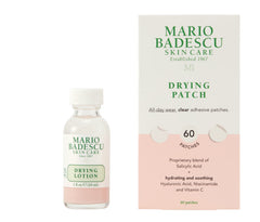 Mario Badescu Drying Lotion pink bottle targets blemishes overnight