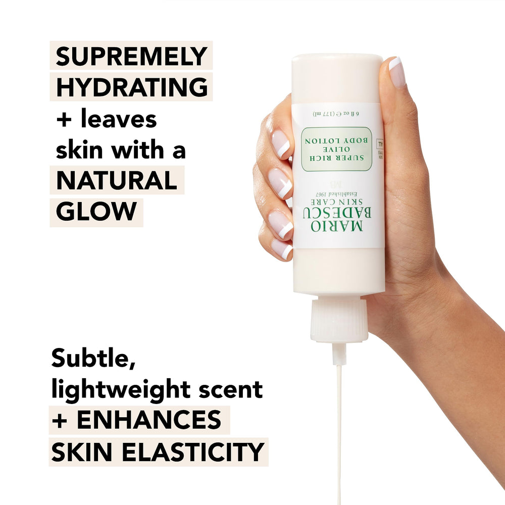Envase de 6 onzas de Mario Badescu, práctico y sin grasa.