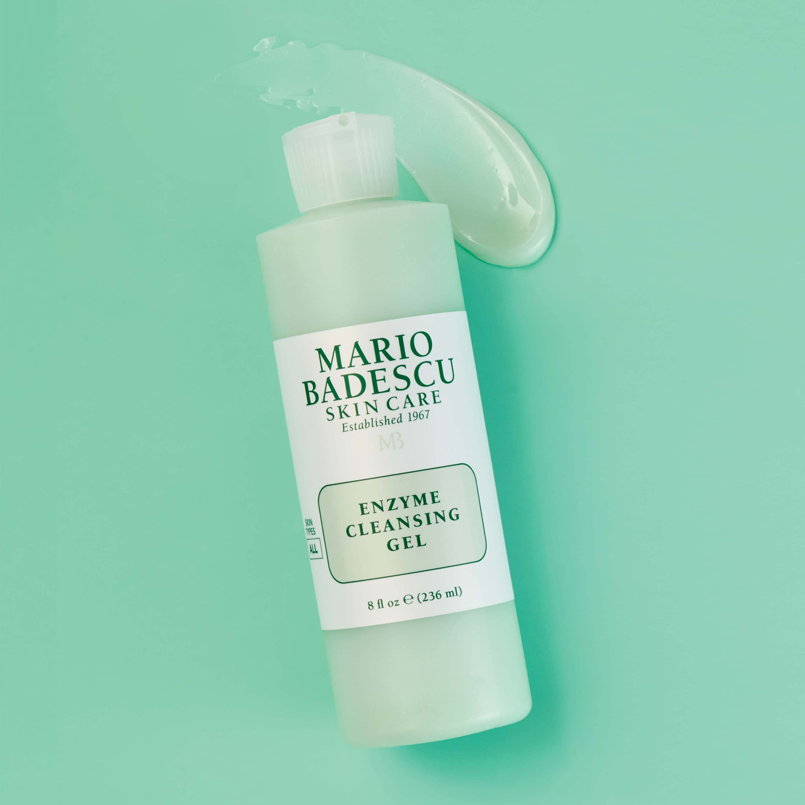 Mario Badescu Enzyme Cleansing Gel papaya grapefruit extracts deliver gentle cleansing