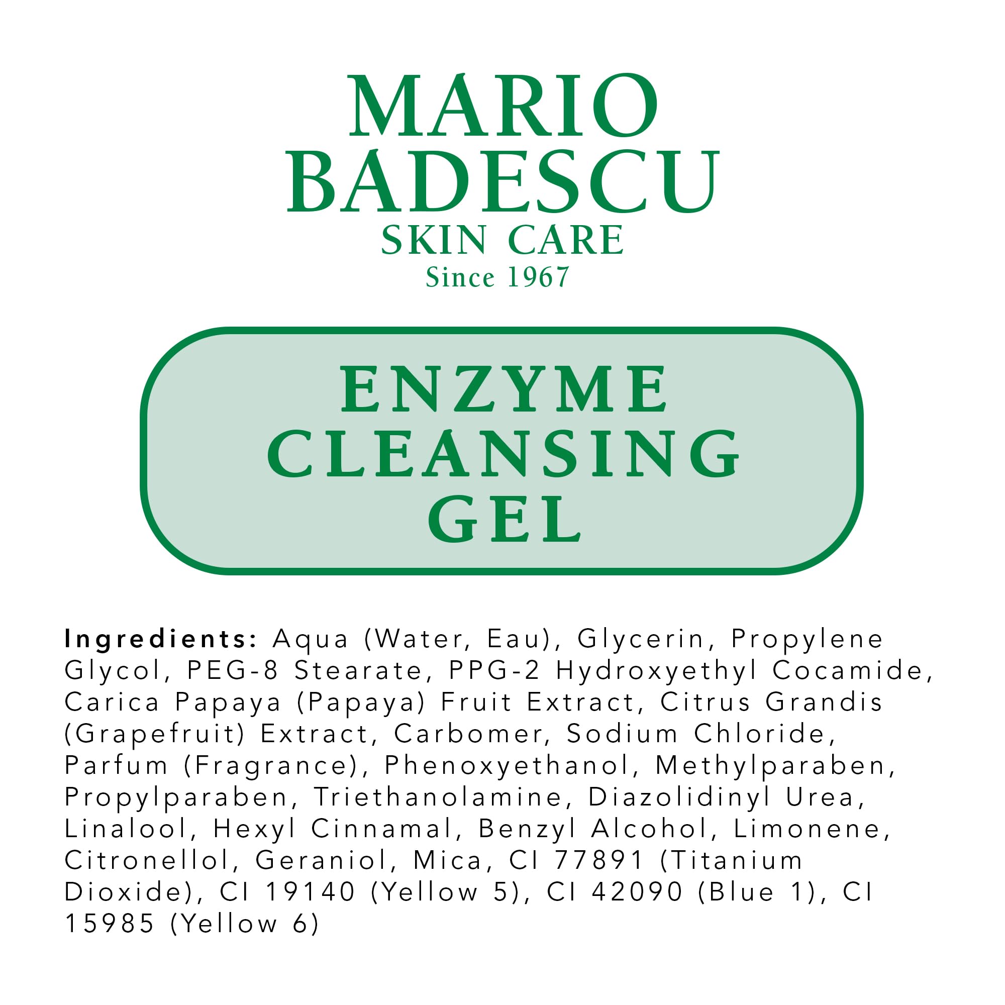 Mario Badescu Enzyme Cleansing Gel routine pairing with toner for balanced skin