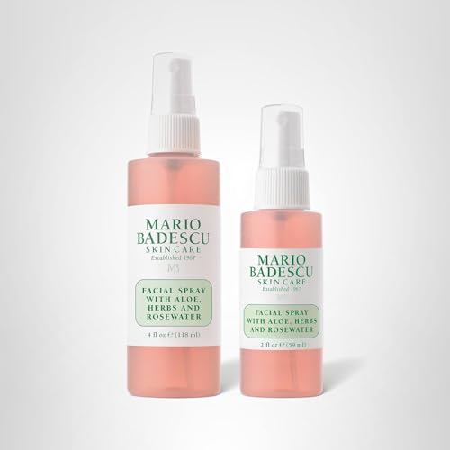 On-the-go Mario Badescu facial spray for instant refresh throughout the day.