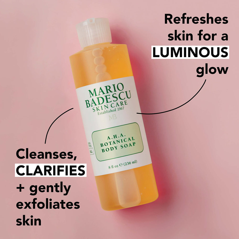 Ginseng, toronja y tilo en Mario Badescu brindan hidratación suave.