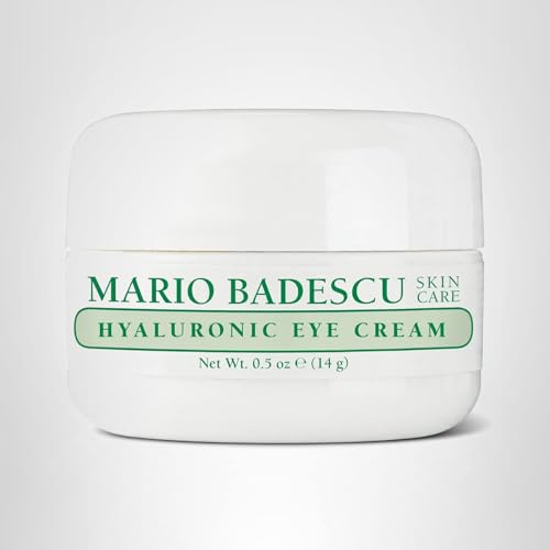 Mario Badescu hyaluronic eye cream daily-use formula for a refreshed eye contour.