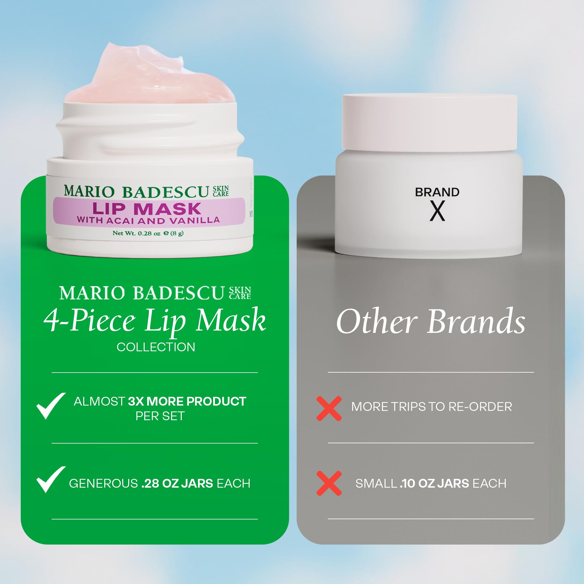 Mario Badescu lip mask texture close-up showing jelly hydration.