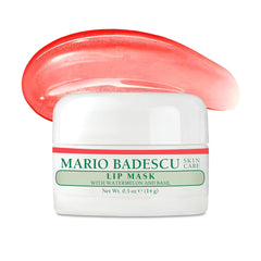 Mario Badescu presenta la mascarilla labial sandía y albahaca para labios hidratados.
